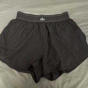 ALO Yoga Black Athletic Shorts